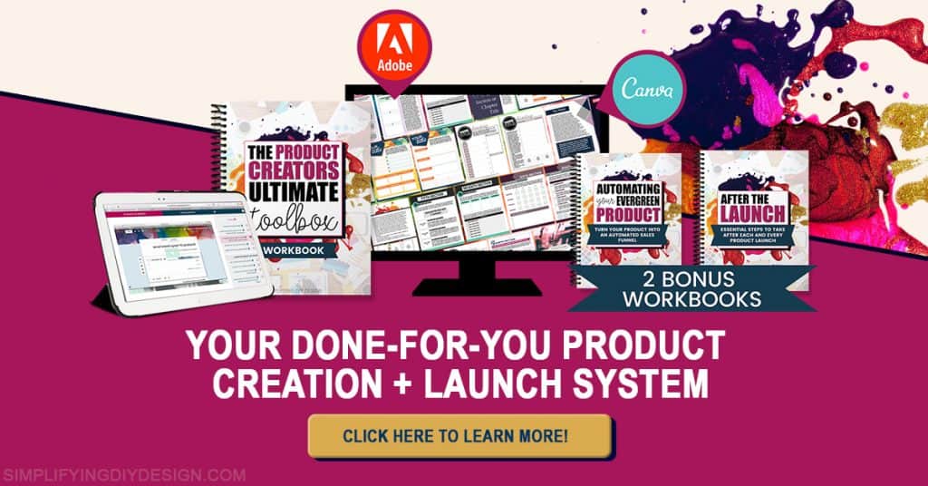 Product Creators Ultimate Toolbox marketing photo to assist you in creating and launching your own products.